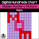 Digital Mom Hundreds Chart Hidden Picture Mother's Day Mat