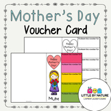 Mum's Day Out: Customizable Voucher Card for Mother's Day