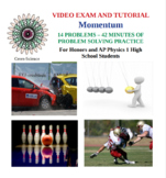 Momentum - High School Physics - Problem Solving Video Exam and Tutorial