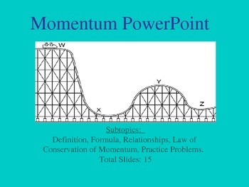 Preview of Momentum PowerPoint