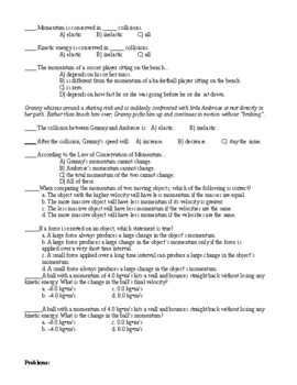 Momentum study quide