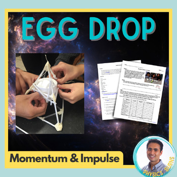 Preview of Egg Drop Challenge | STEM Lab | Physics | Momentum and Impulse