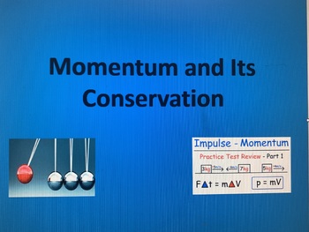 Preview of Momentum and Its Conservation + Angular Momentum, Rocket Lab and Newton"s Cradle