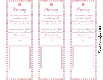 Preview of Mommy Bookmark {Mother's Day; Just Because for Mom}