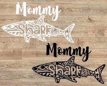 Mommy Shark Tattoo Svg Doo Doo Doo Mother S Day Mom Sea World Baby Family 1319s