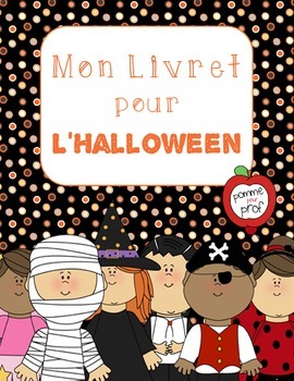 Preview of Mon livret pour l'Halloween (My Book for Halloween) - French Emergent Reader