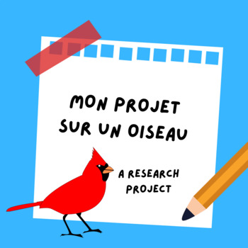 Preview of Mon projet sur un oiseau - Bird Research Project