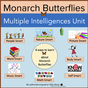 Preview of Monarch Butterflies: 8-Lesson Multiple Intelligences Unit