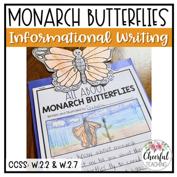 Preview of Monarch Butterflies Informational Writing