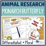 Monarch Butterfly Reading Passages Worksheets | Animal Ada