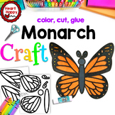 Monarch Butterfly Craft | State Symbol Crafts | Spring Craft