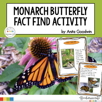 Preview of Monarch Butterfly Fact Find