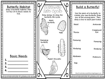 Monarch Butterfly Interactive Brochure, Research, Writing, and Technology