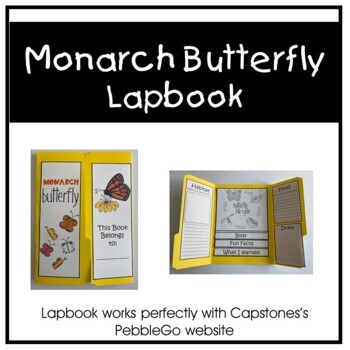 Preview of Monarch Butterfly Lapbook