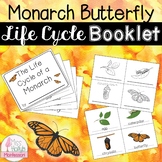 Monarch Butterfly Life Cycle Booklet Montessori Inspired FREEBIE