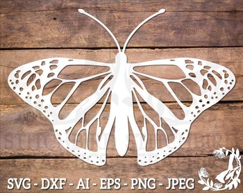 Download Monarch Butterfly Svg Instant Download Commercial Use Svg Silhouette Svg