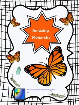 Preview of Monarch Butterfly Unit Editable