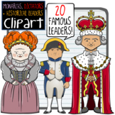 Monarchs, Dictators + Historical Leaders Clip Art