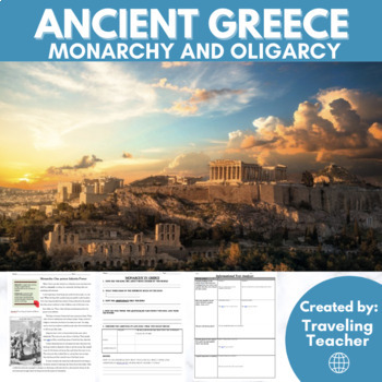 Preview of Monarchy & Oligarchy in Ancient Greece: Reading & Comprehension Passages