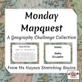 Monday Mapquest: A Geography Challenge Collection 