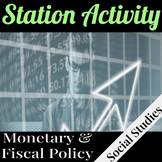 Monetary & Fiscal Policy | Station Activity | Lesson & Assessment