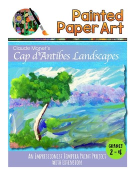Preview of Art History Lesson: Monet's Cap d'Antibes Landscapes