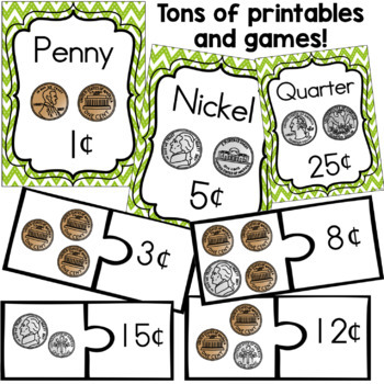 counting money worksheets and games by lindsay keegan tpt