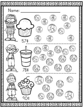 counting money worksheets by catherine s teachers pay