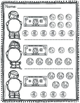 Money Worksheets by Catherine S | Teachers Pay Teachers