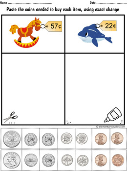 money worksheets and activities by elementarystudies tpt