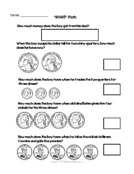 "Smart" Money Activity to be used with the Poem by Shel Silverstein