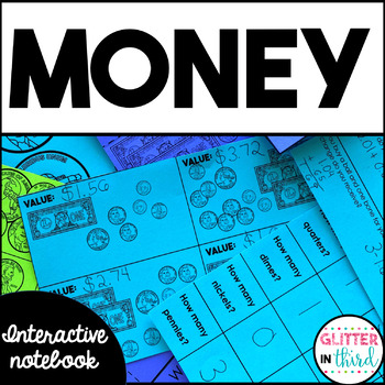 Preview of Money Activities Interactive Notebook BUNDLE