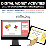Money Activities Up to $25 - DIGITAL PRACTICE - Includes U