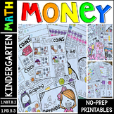 Money Activities, Printables and Worksheets for Kindergart