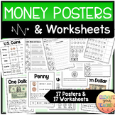 Money Anchor Charts | 2nd Grade Coin & Dollar Worksheets