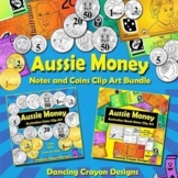 Australian Money Clip Art | Coins and Banknotes Currency BUNDLE