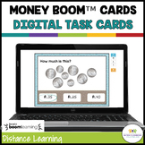 Money BOOM Cards: Digital Task Cards Coins with a Beach Th