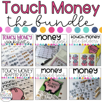 Preview of Touch Money Bundle for Special Education
