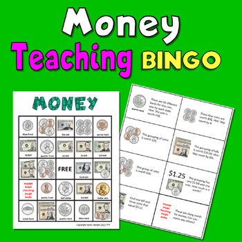 Preview of Money Bingo Game