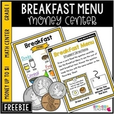 Money Center: Breakfast Menu Freebie