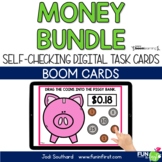 Money Bundle - Digital Task Cards | Boom Cards | Distance 