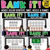 Money Bundle Math Movement Projectable Game Bank It Dollar