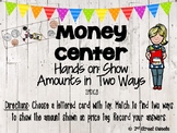 Money Center: Show $ in 2 Ways - GO MATH! Chapter 7