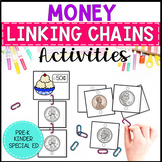 Money Linking Chains: Fine Motor Activity - Math Centers a