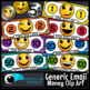 Generic Emoji Money Emotions Clip Art by RebeccaB Designs | TpT