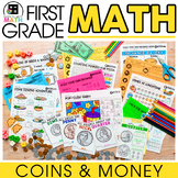 Money & Coin Identification, Counting, Adding & Subtractin