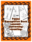 Money Coin - Penny Recognition Booklet - Crafty Work Sheet Style