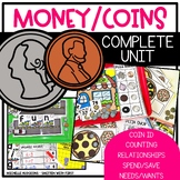 Money Counting Identifying Coins Centers Activities Kinder
