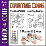 Money - Counting Coins, Making a Dollar Crack the Code