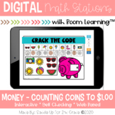 Money Counting Coins to $1.00 | Boom Cards™ | Distance Learning